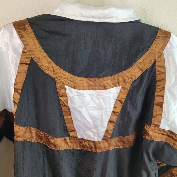 VTG SUNTERRA Petite Size M ? Windbreaker Nylon Jacket 90s NO TAG FLAW READ - Picture 14 of 16